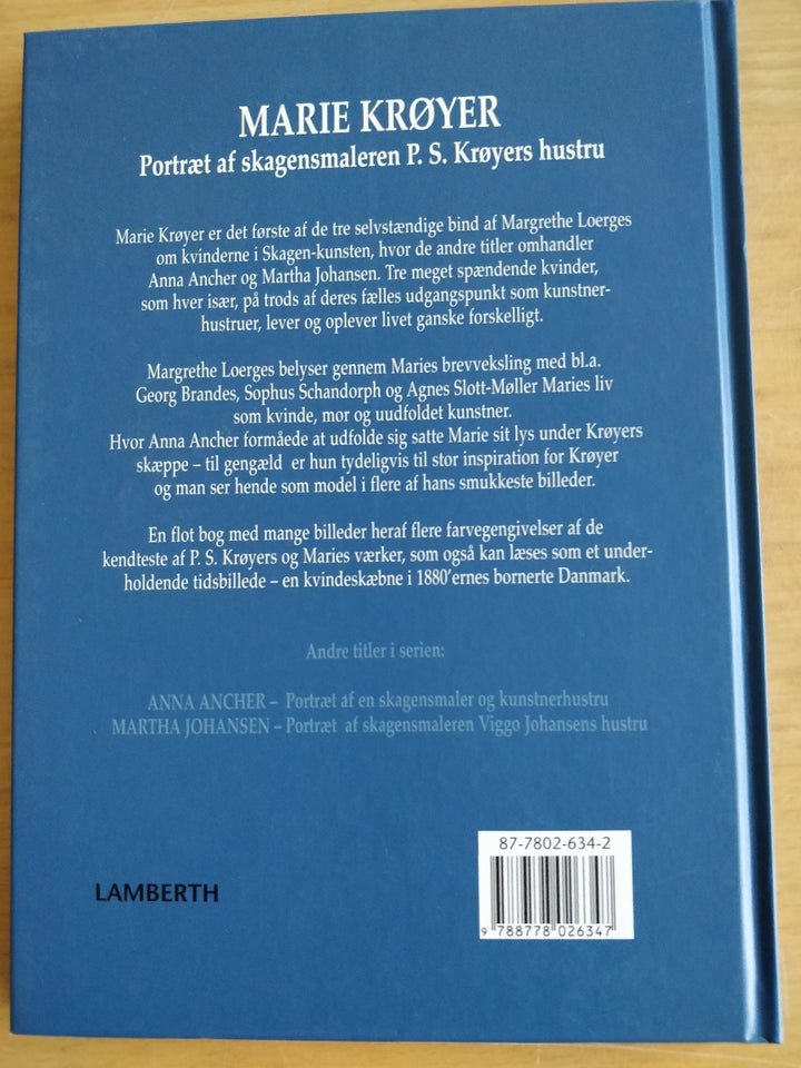 Marie Krøyer, emne: kunst og kultur