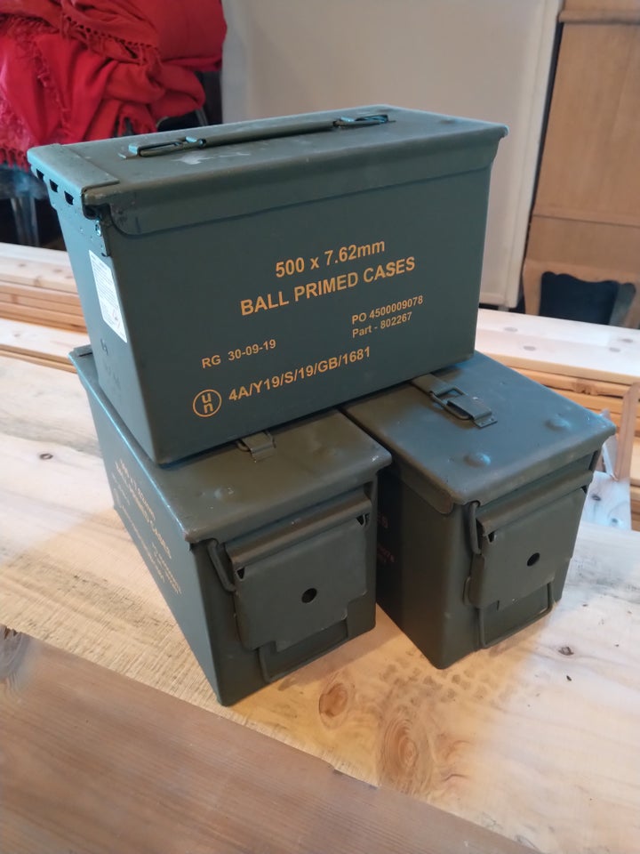 Militær Ammunition kasse