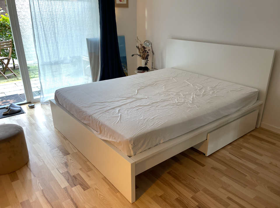 Dobbeltseng, IKEA, b: 160 l: 200