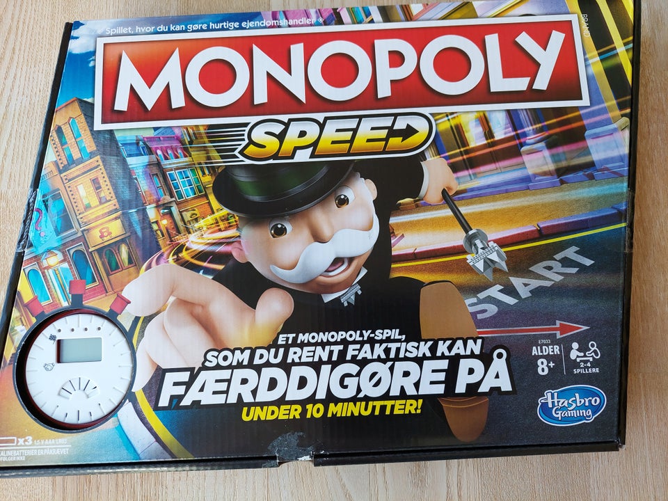 Monopoly speed, Familiespil,