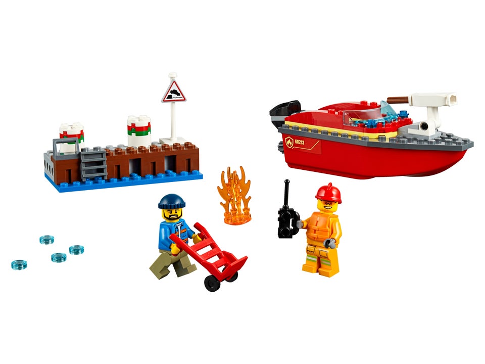 Lego City, 60213 Brand på havnen