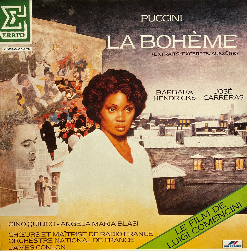 LP Puccini La Bohème