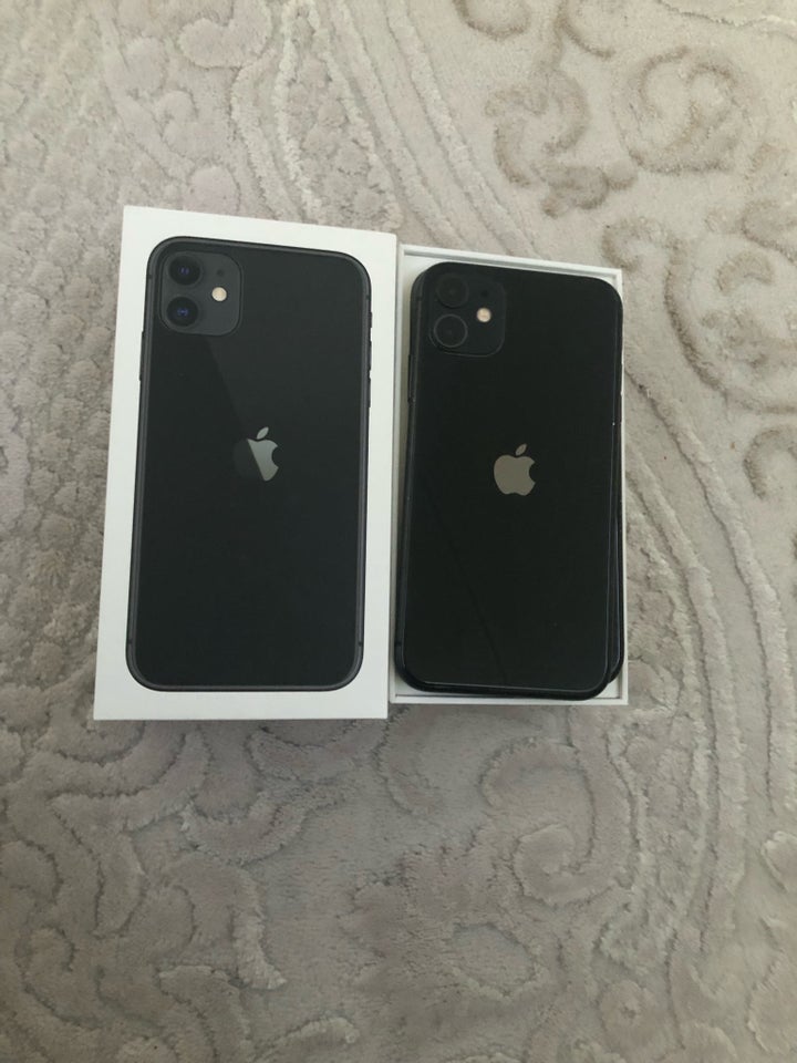 iPhone 11, 64 GB, sort