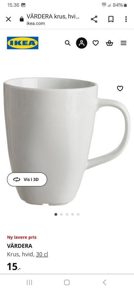 Porcelæn Tallerkener Ikea