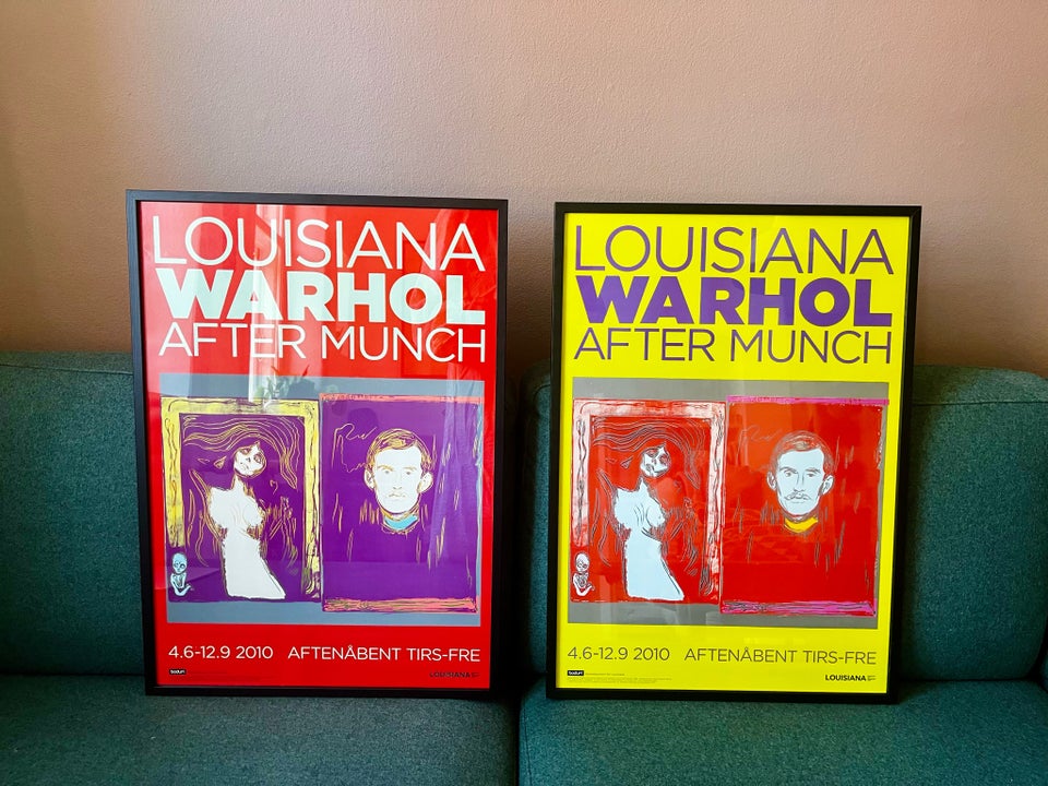 Louisiana Plakat Andy Warhol