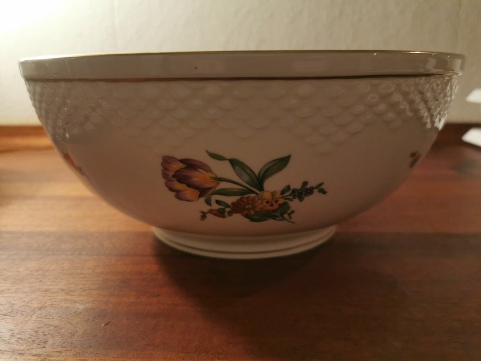 Porcelæn Bowle salatskål Bing og