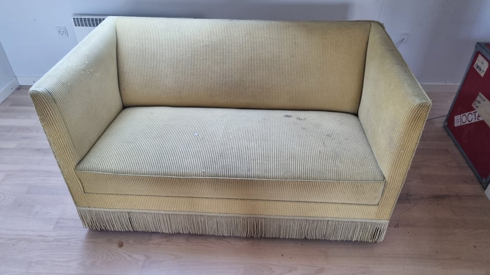 Sofa, fløjl, 2 pers.