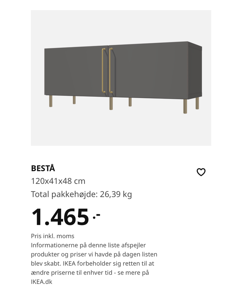 Ikea Bestå tv-møbel