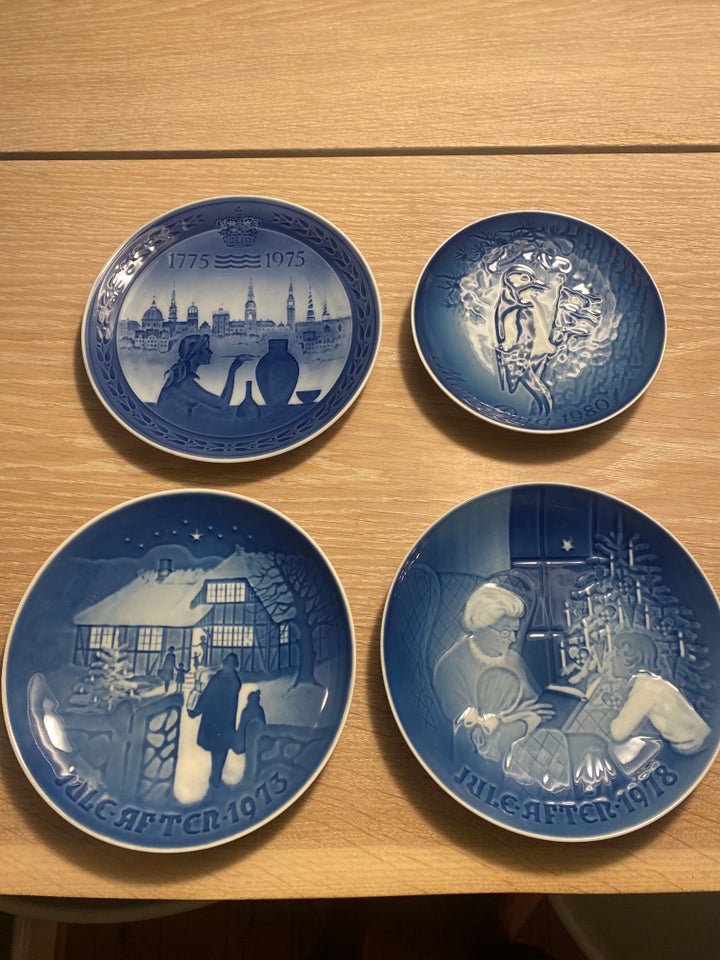 Platter, Royal Copenhagen og BG