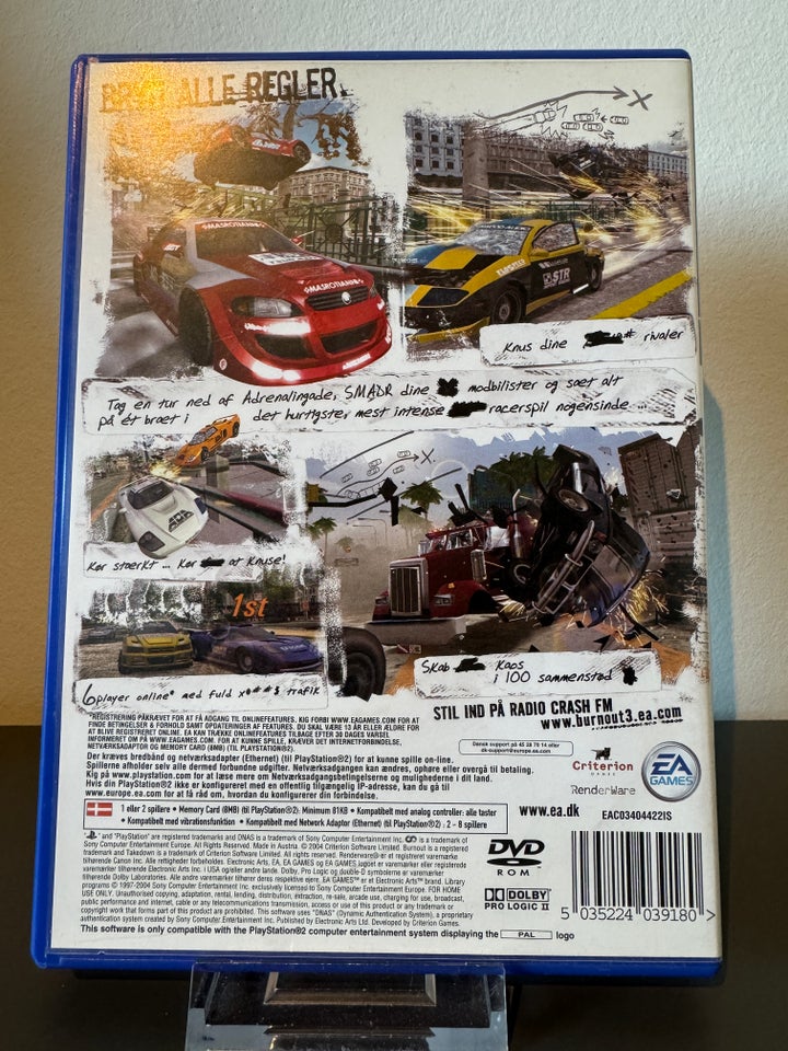 Burnout 3 Takedown PS2 anden