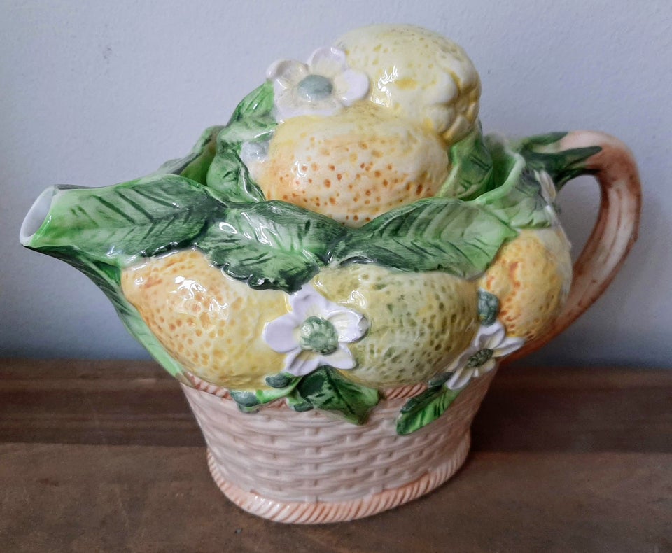 Porcelæns citron Tekande, Retro