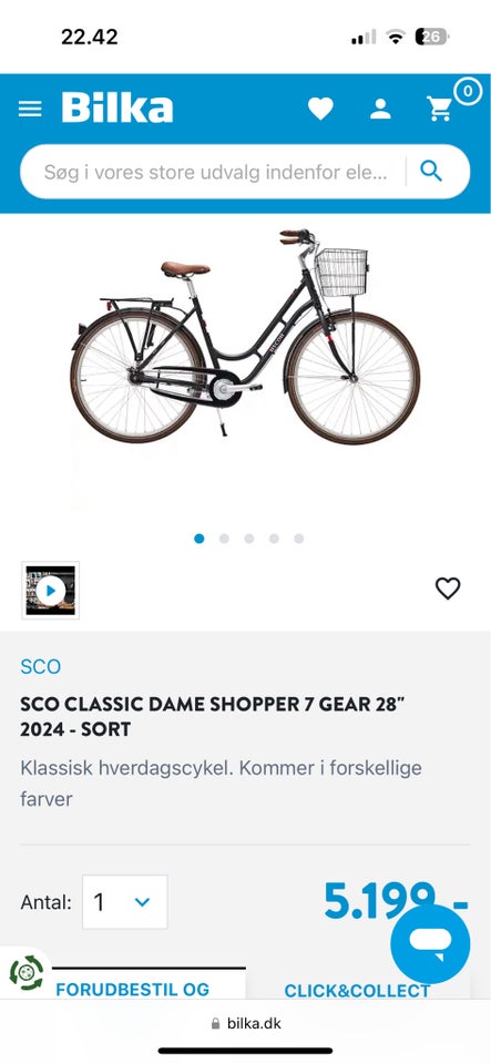 Damecykel SCO 7 gear