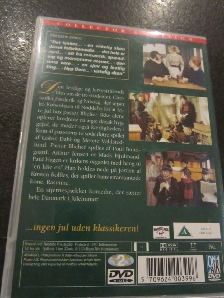 Nøddebro præstegård, DVD,