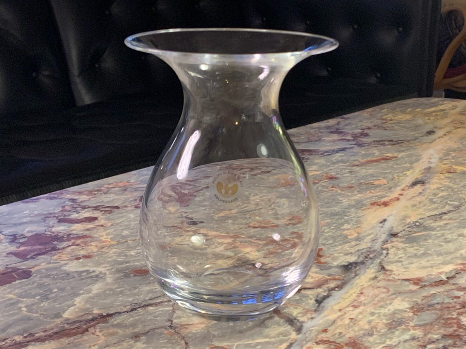 Glas, Shape vase i klart glas