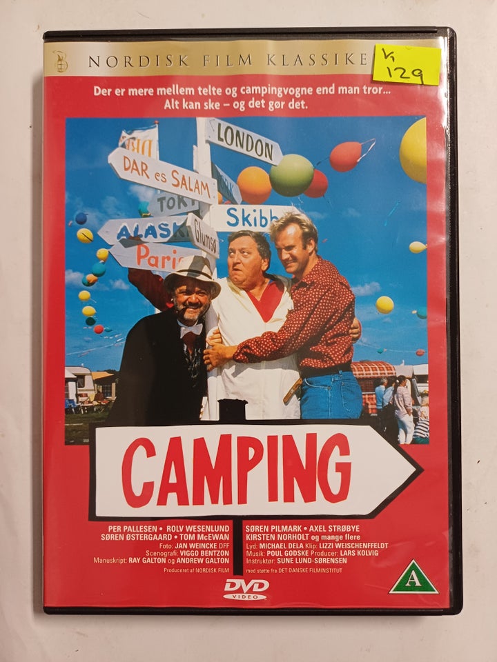 Camping, DVD, komedie