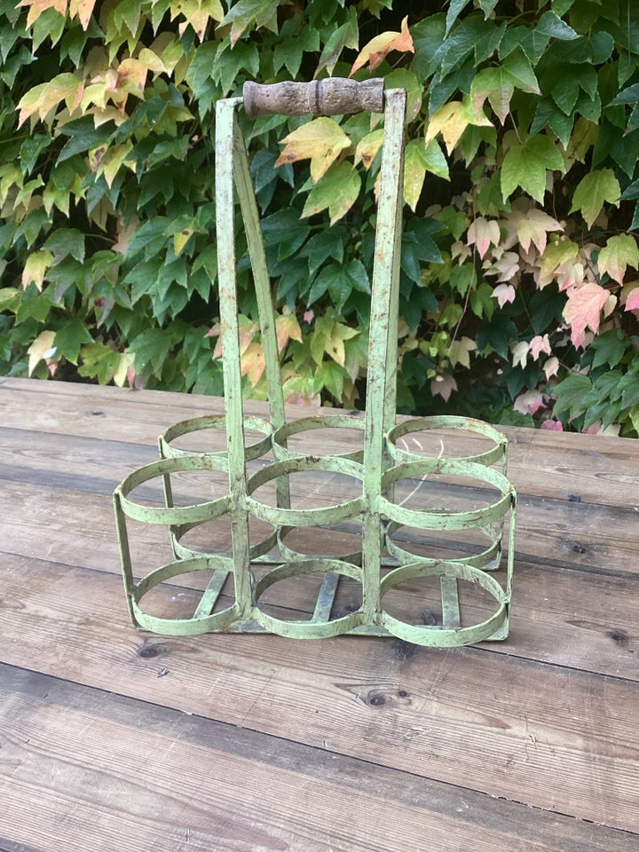 Jern flaskeholder, Brocante