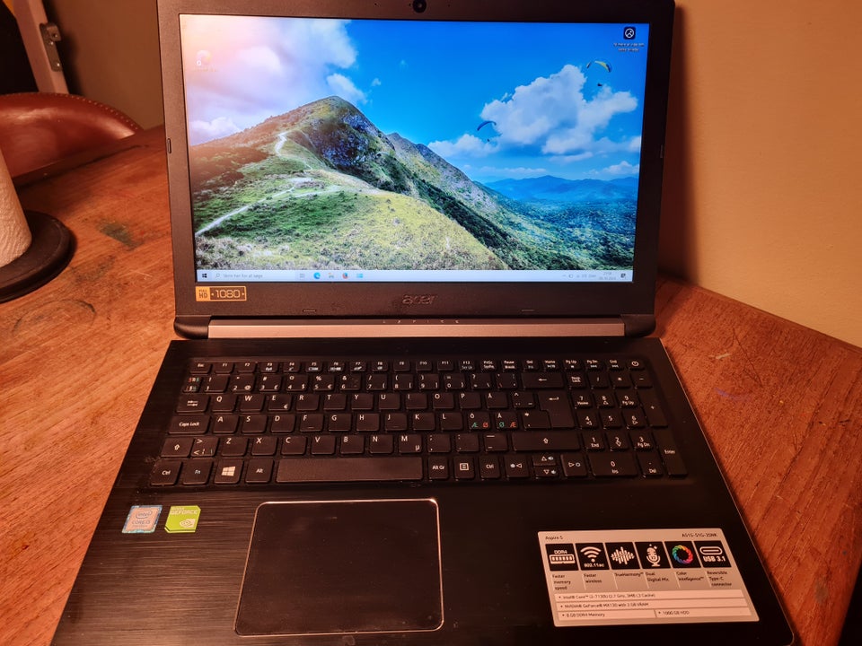 Acer Aspire 5, 2,7 GHz, 8 GB DDR4 GB