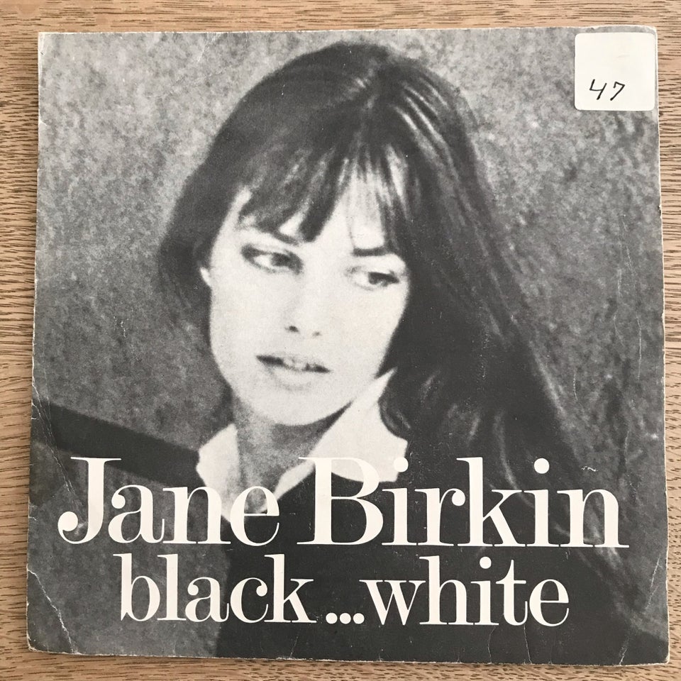 Single Jane Birkin Black…White