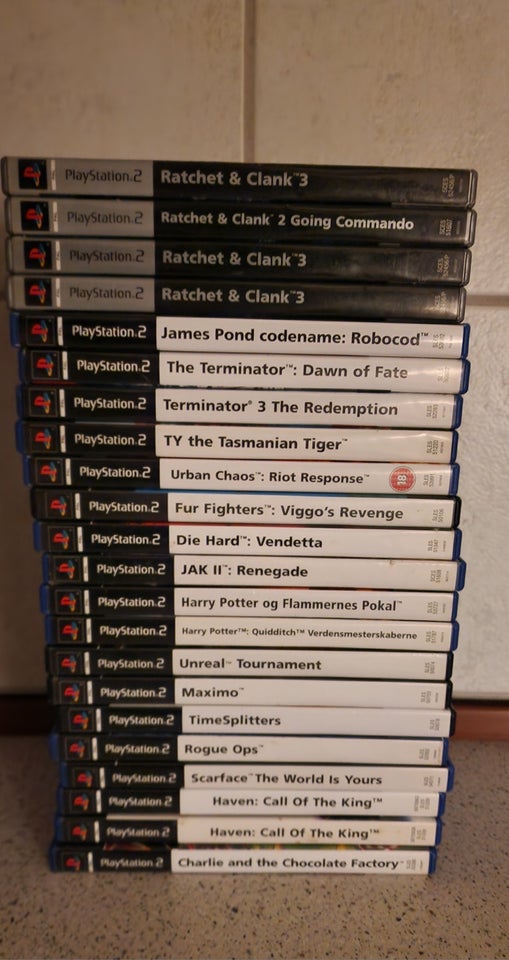 PS 2 Spil - LOT 3 Sælges.., PS2