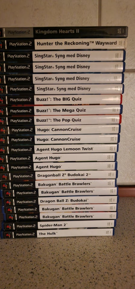 PS 2 Spil - LOT 3 Sælges.., PS2