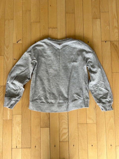 Sweatshirt Lysegrå sweatshirt