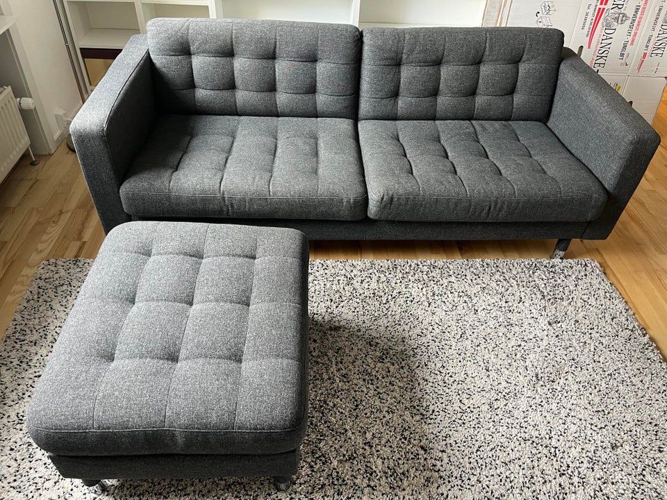 Sofa stof 3 pers