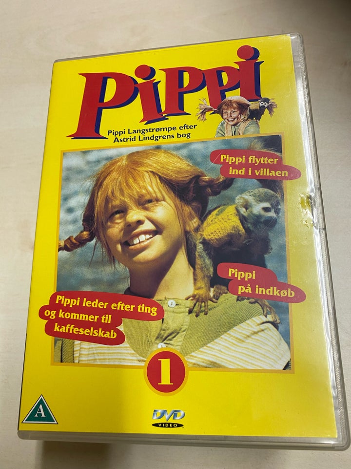 Pippi 1-6 , DVD, familiefilm