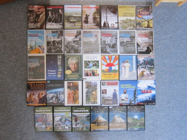 Historie, DVD, dokumentar