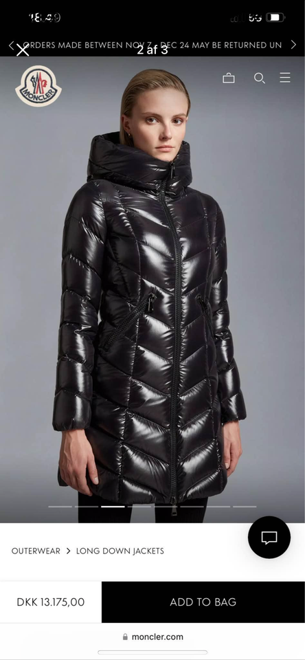 Moncler jakke