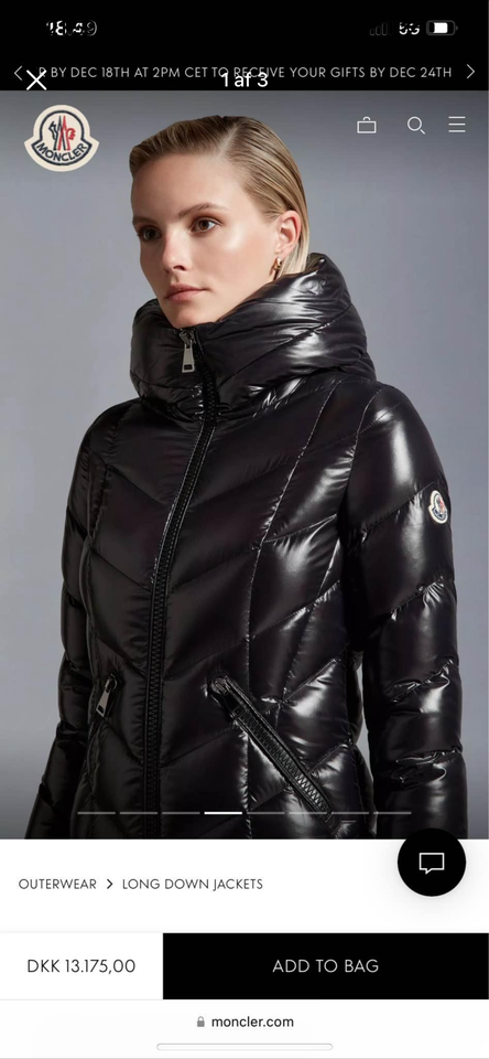 Moncler jakke