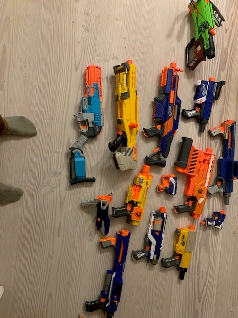 Våben, Nerf guns, Nerf