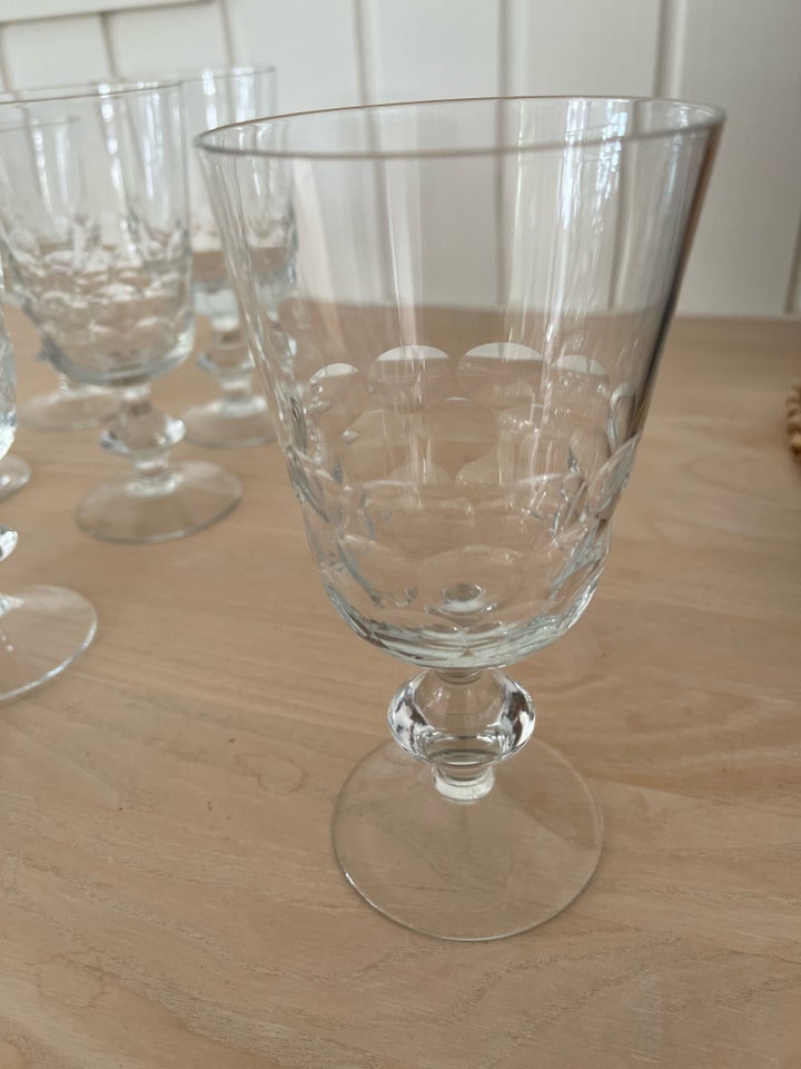 Glas Hvid og rødvinsglas