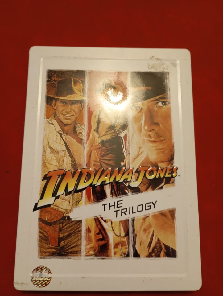 Indiana Jones metal MovieBox, DVD,