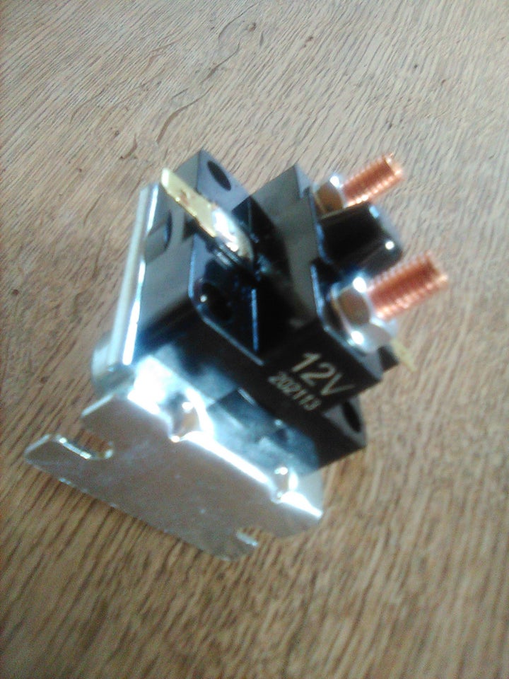 12V startrelæ/solenoideNyt