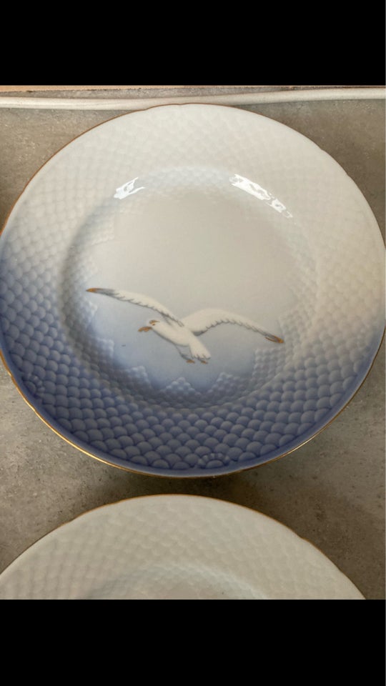 Porcelæn, Måge frokosttallerken