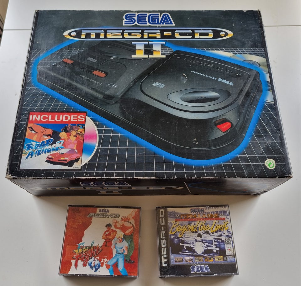 Sega mega cd 2 spillekonsol God