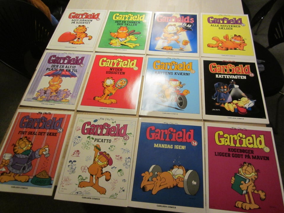 Garfield kæmpesamling 53 stk,