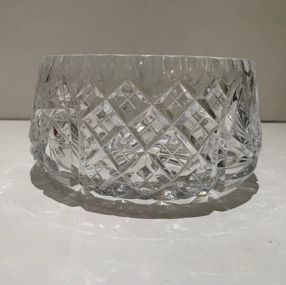 Glas Skål Krystal