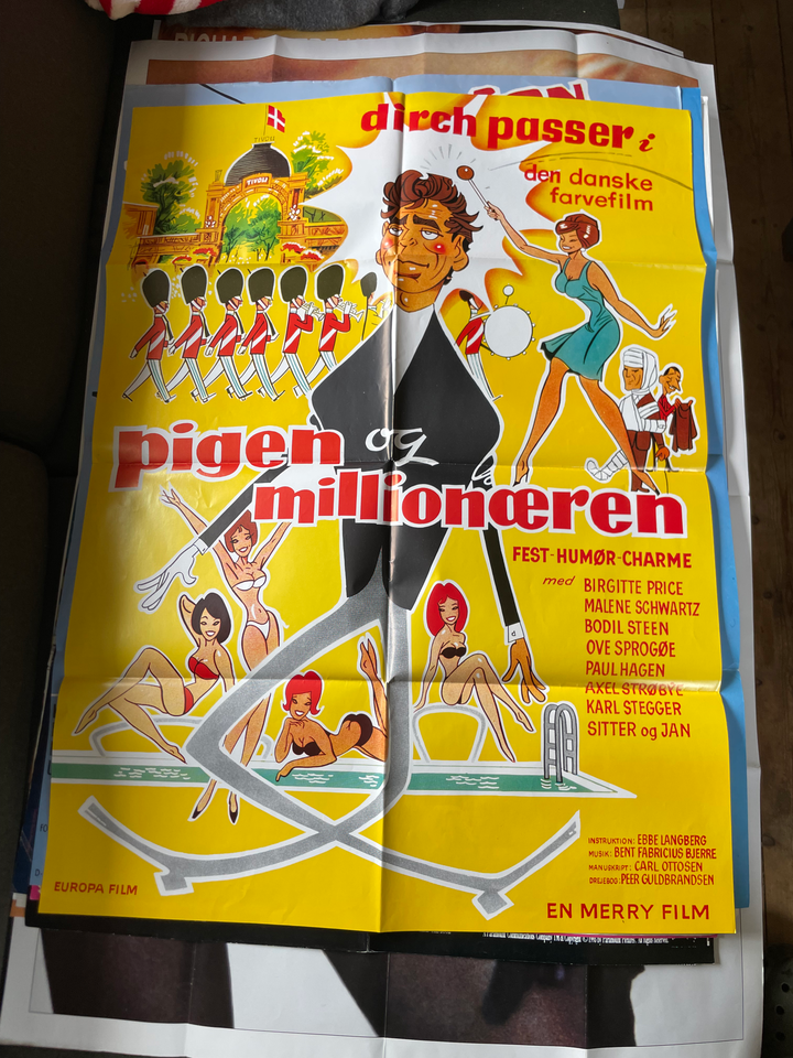 Filmplakat, motiv: Pigen og