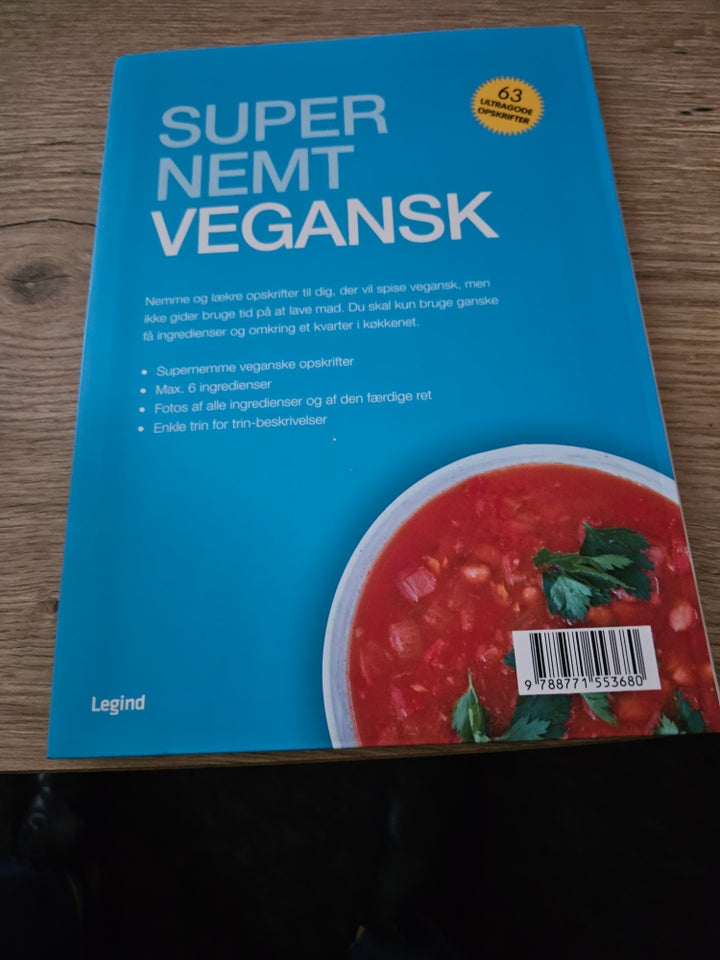 Super nemt vegansk, emne: mad og vin