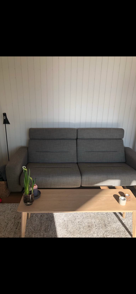 Sofa, uld, anden størrelse