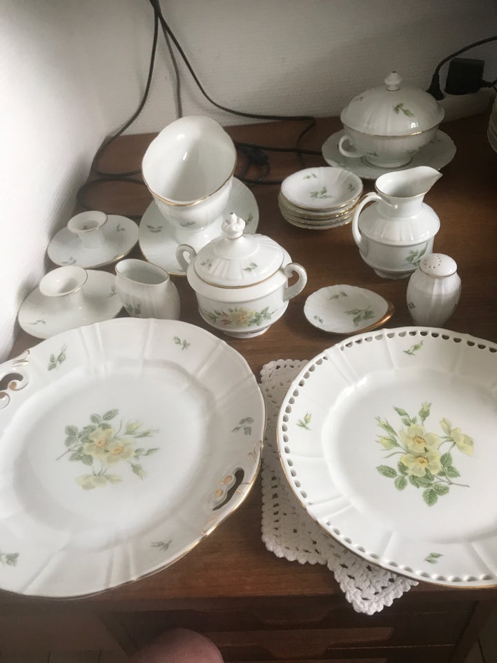 Porcelæn Kaffe og spisestel