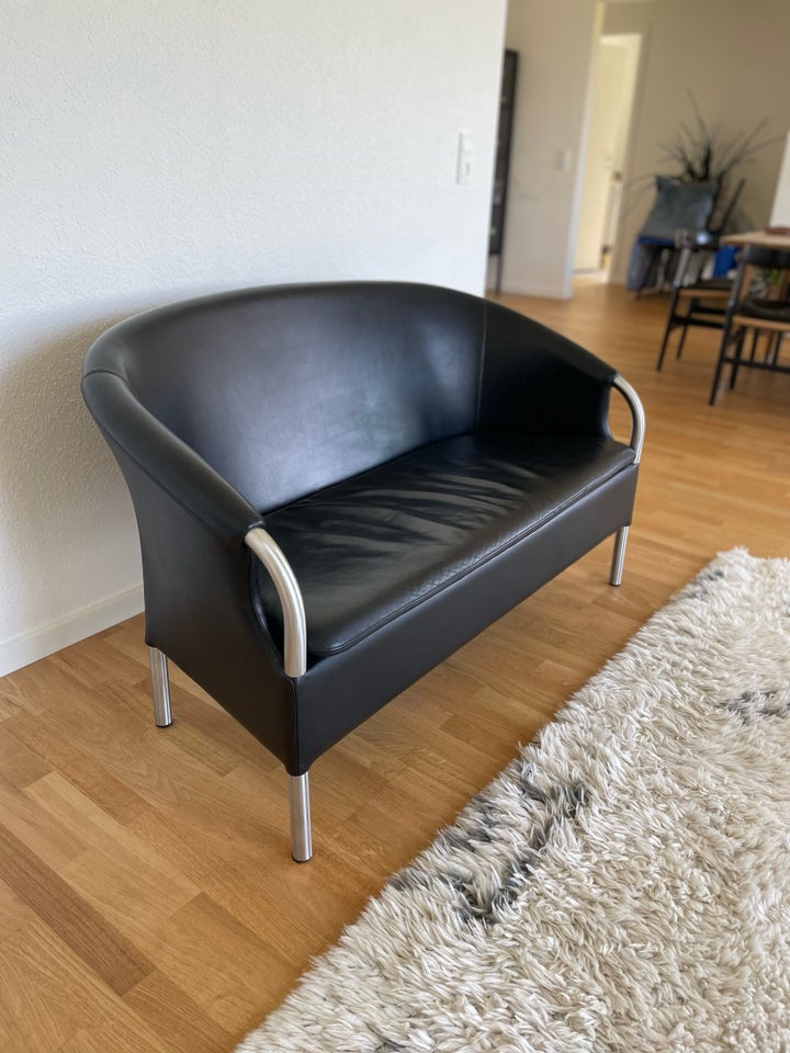 Sofa læder 2 pers