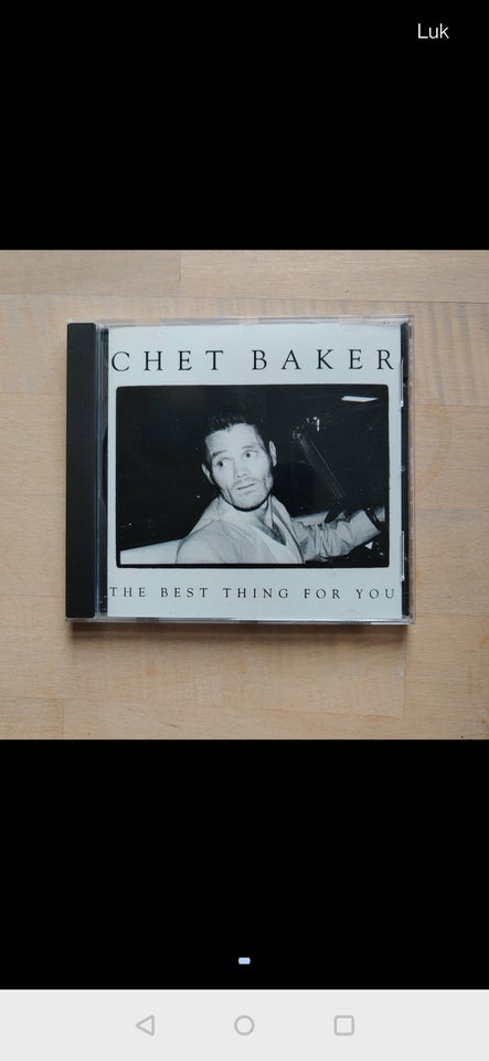 Chet Baker: The best thing for you,