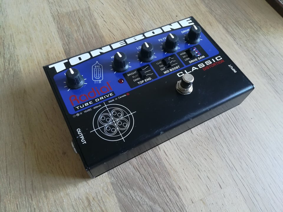 Distortion pedal Radial Tonebone