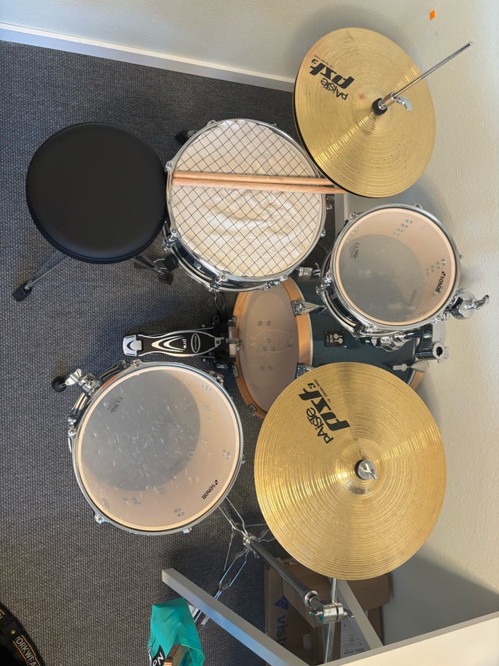 Trommesæt, Sonor, Paiste +