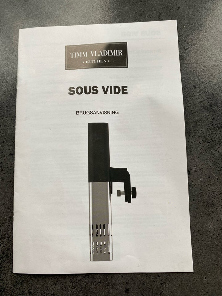 Sousvide  Tim Vladimir