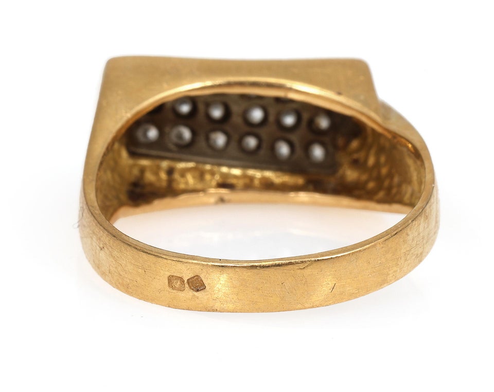 Ring, guld, ukendt mester/18K