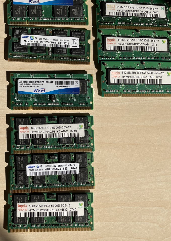 A Data mfl DDR2 SDRAM SO DIMM