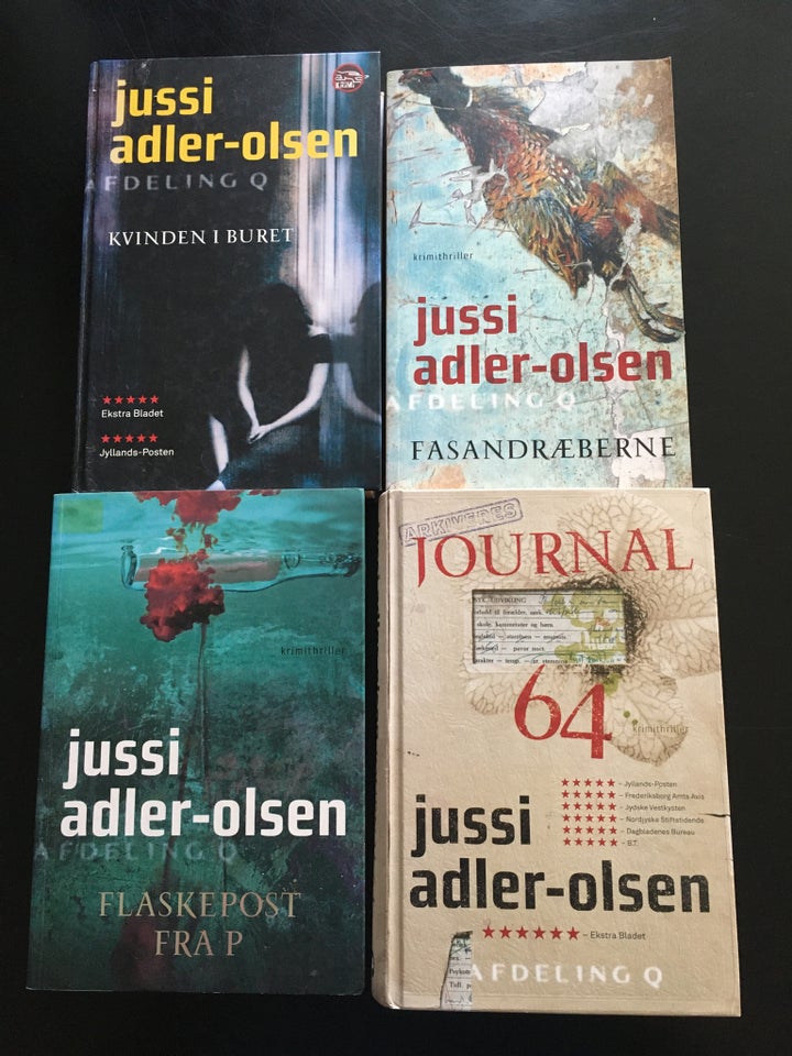 Afdeling Q, Jussi Adler-Olsen,